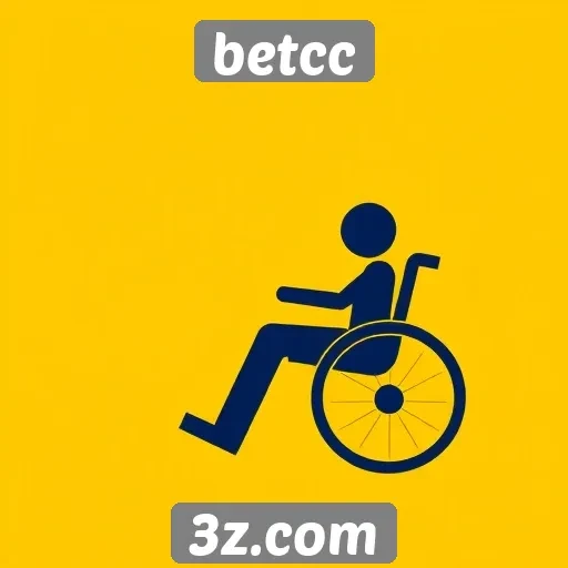 Acessibilidade e design do site betcc